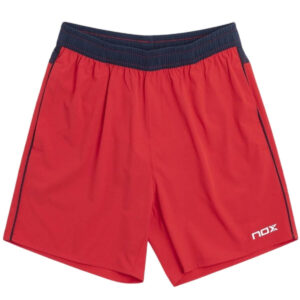 Short Nox Pro Hombre Rojo Azul