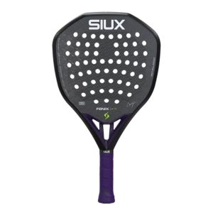 Pala Siux Fenix Pro Black 2026 - Leo Augsburguer + overgrip + protector